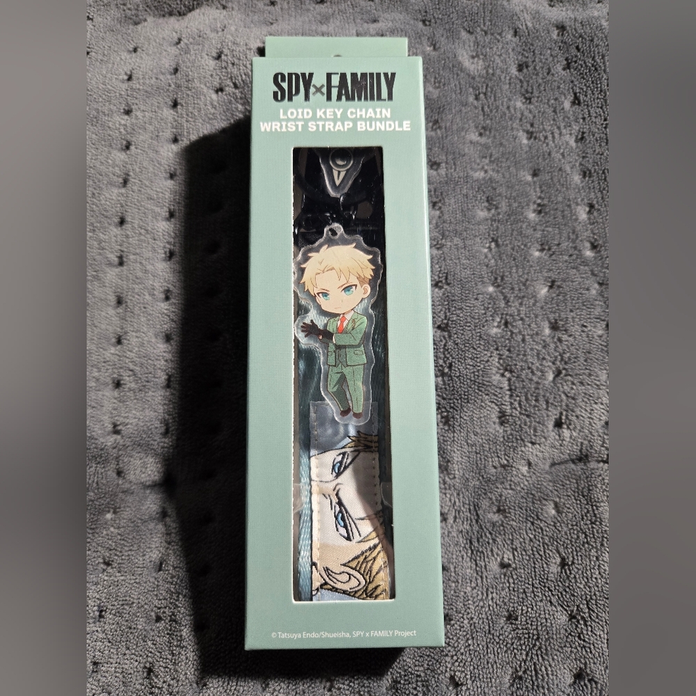 SPY x FAMILY LOID KEY CHAIN & STRAP BUNDLE - New